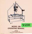 Versatap-Versatap 12, Tapping Drilling Operations Manual 1982-12-01